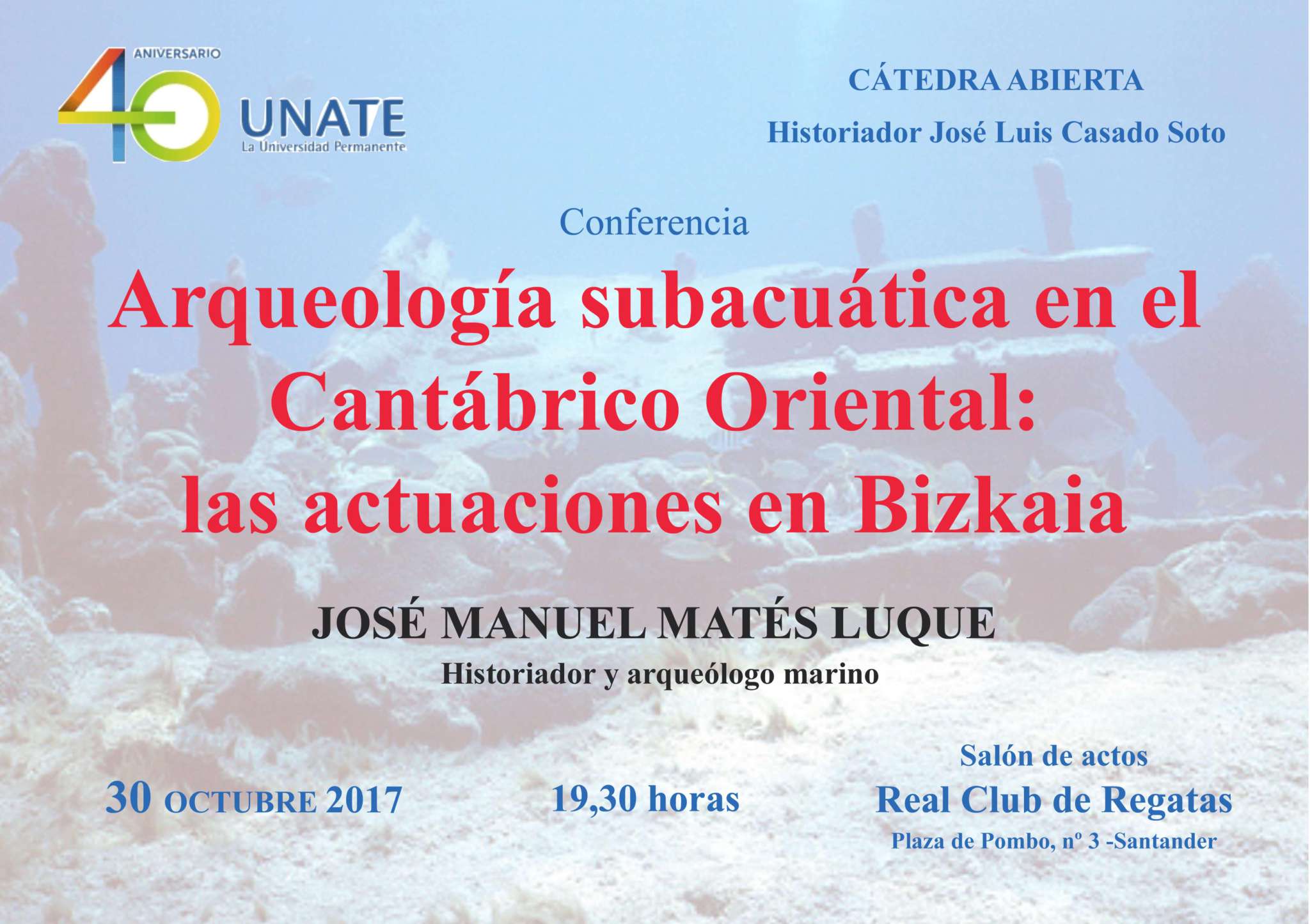 Nueva conferencia de la Cátedra Abierta José Luis Casado Soto