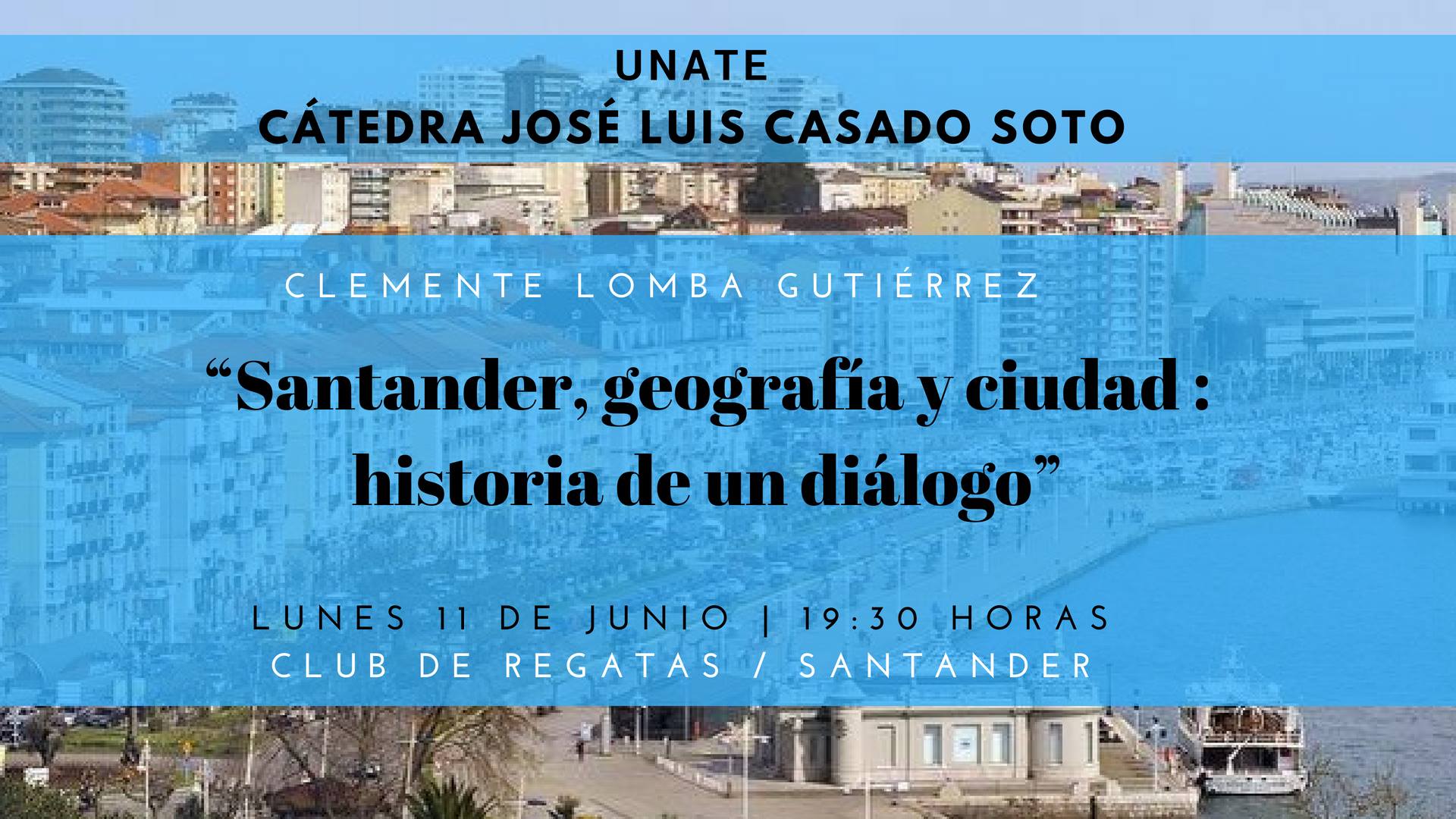 Conferencia de Clemente Lomba en la Cátedra Abierta José Luis Casado Soto