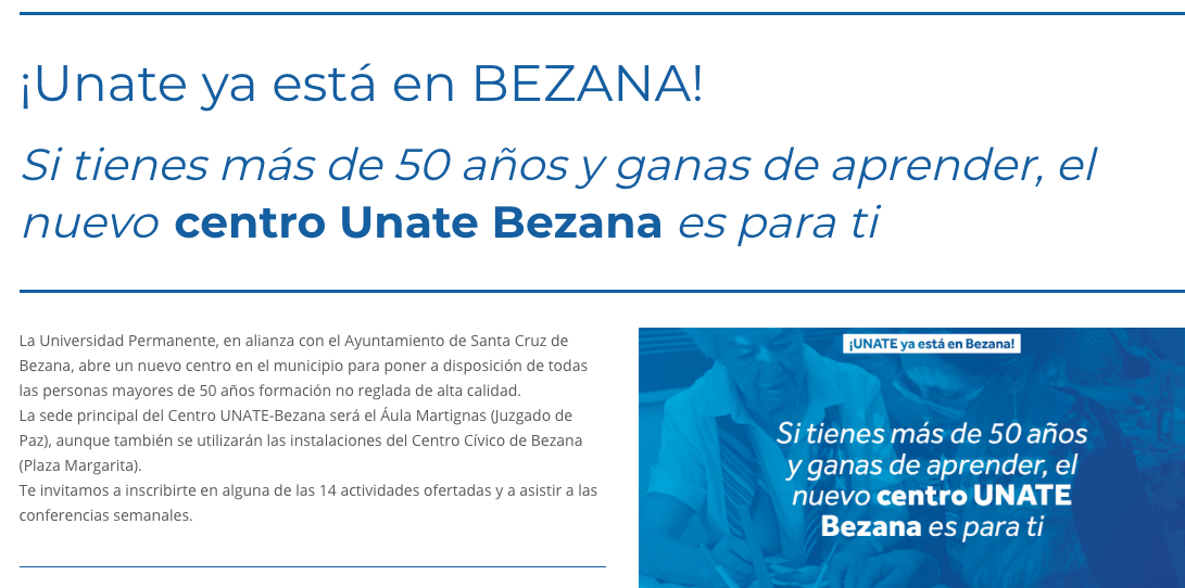 Inscríbete en las nuevas actividades que arrancan este mes de enero en Bezana, Laredo y Santander