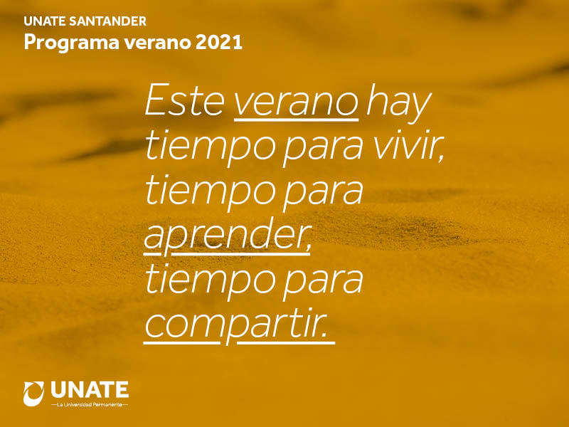 Ya te puedes inscribir en el nuevo Programa de Verano de UNATE en Santander