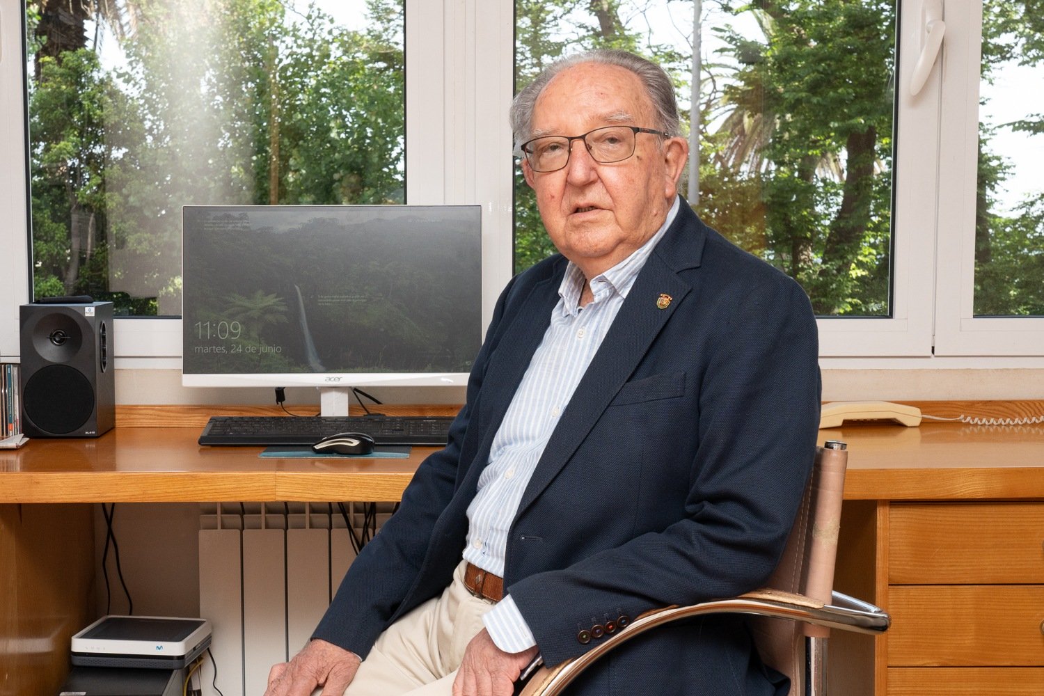 Modesto Chato, presidente de UNATE, Premio Solidario Grupo Social ONCE Cantabria 2025